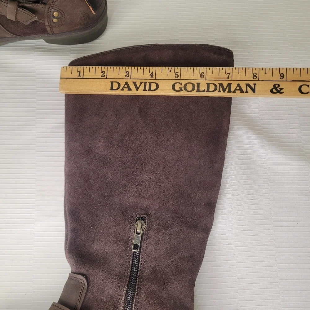 Ugg Thomsen Tall Waterproof Leather Shearling Lined Boots sz 6.5 1005268